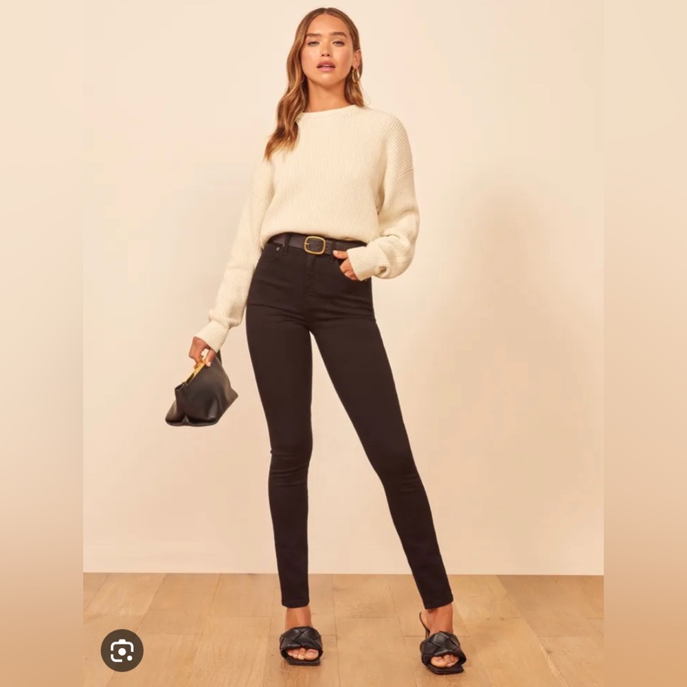 Reformation ultra high skinny Jean
